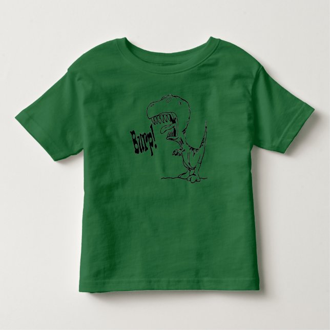 T-Rex BURP! Kleinkind T-shirt (Vorderseite)