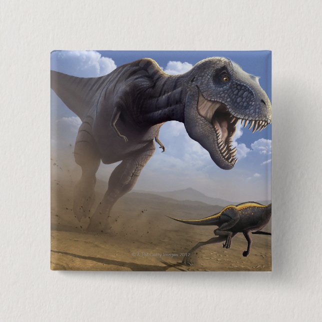 T Rex Button (Vorderseite)