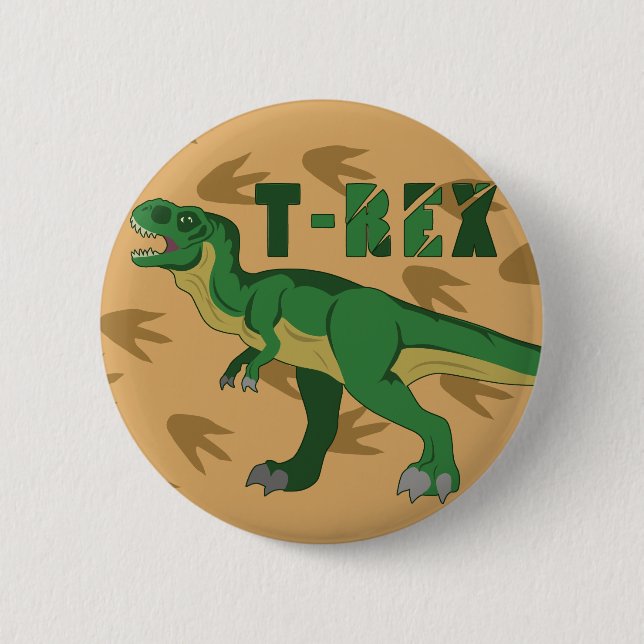T-Rex Button (Vorderseite)