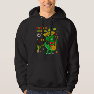 T Rex Cinco De Mayo Dinosaur Tacosaurus Kleinkind Hoodie