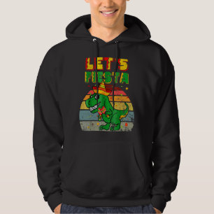 T Rex Cinco De Mayo Tyrannosaurus Dinosaur Lasse F Hoodie