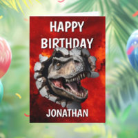 T rex dino-mite Geburtstag