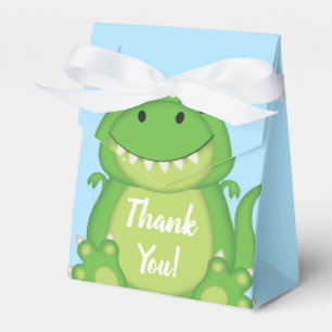 T-Rex Dinosaur Baby Dusche Blue Geschenkschachtel
