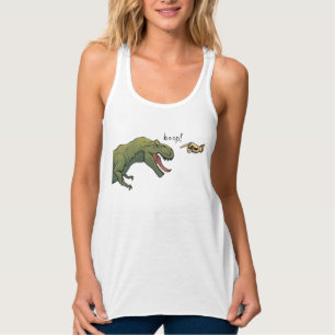 T-Rex Dinosaur Boop Frauen Tanktop Shirt