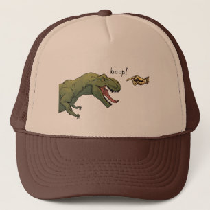 T-Rex Dinosaur Boop Tyrannosaurus Baseball Truckerkappe