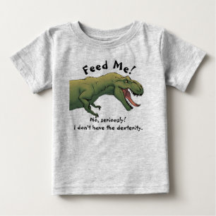 T-Rex Dinosaur Fütterte mir Baby Outfit 1 Stück T-shirt