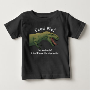 T-Rex Dinosaur Fütterte mir Baby Outfit 1 Stück T-shirt