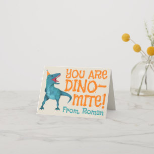 T-Rex Dinosaur Geburtstag Vielen Dank, dass Sie si Dankeskarte