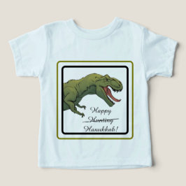 T-Rex Dinosaur Hanukkah Unisex Baby Outfit