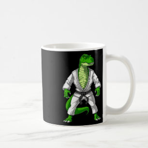 T-rex Dinosaur Jiu-jitsu Judo Karate Taekwondo Mar Kaffeetasse