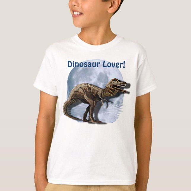 T-REX DINOSAUR LOVER T-Shirt Rex Shirt (Vorderseite)
