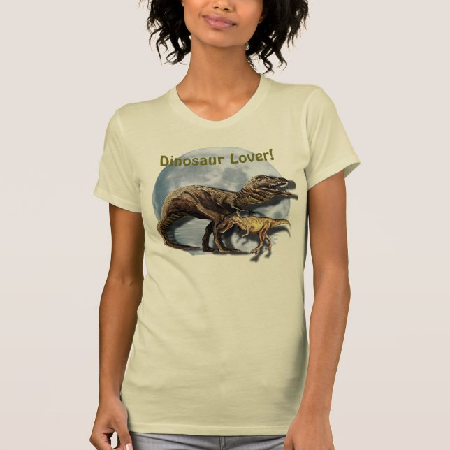 T-REX DINOSAUR LOVER T-Shirt Rex Shirt (Vorderseite)