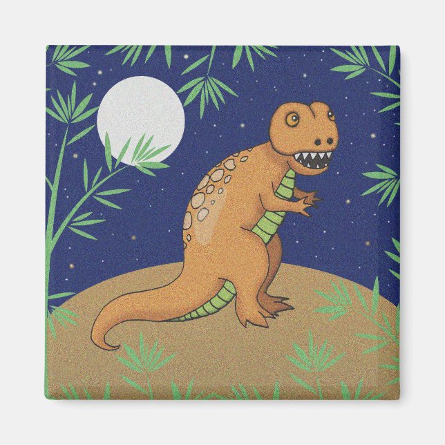 T-Rex-Dinosaur-Magnet Magnet (Vorne)