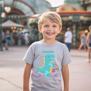 T-Rex Dinosaur Osterkörbe Eier