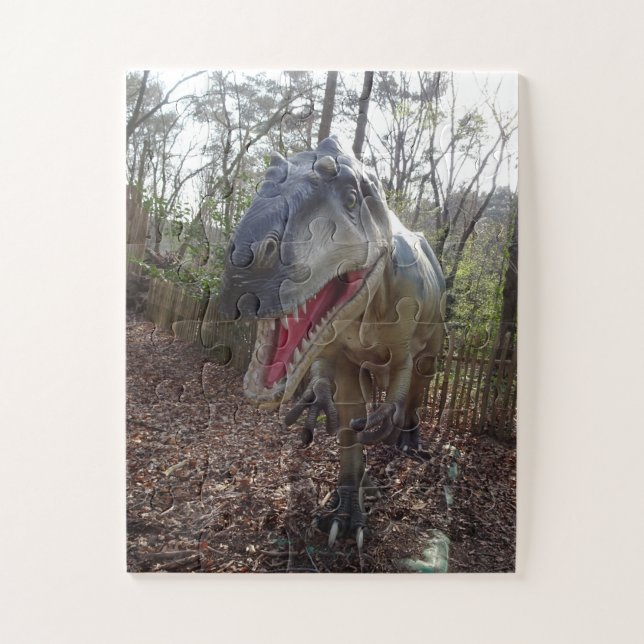 T-Rex Dinosaur Puzzle (Vertikal)