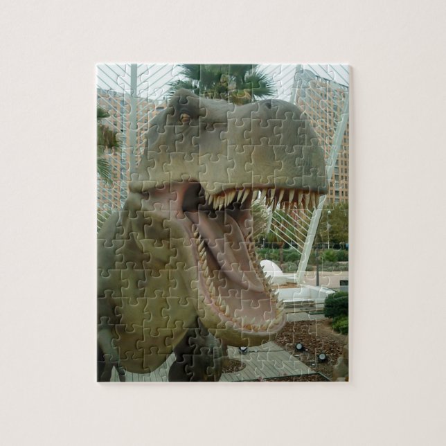 T-Rex Dinosaur Puzzle (Vertikal)