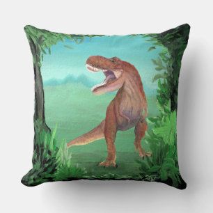 T-Rex Dinosaur Roars Kissen