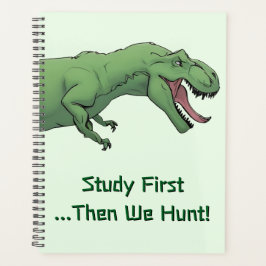 T-Rex Dinosaur School Softcover School Planner Planer