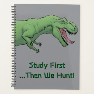 T-Rex Dinosaur School Softcover School Planner Planer