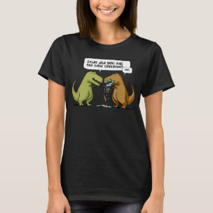 T-Rex Dinosaur Typ hast du das letzte Einhorn gege T-Shirt