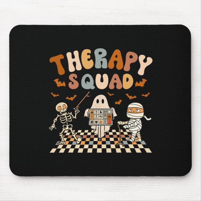 T Rex Dinosaurier and Monster Truck Brustkrebs Boo Mousepad (Vorne)