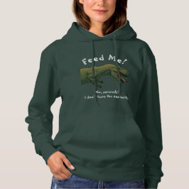 T-Rex Dinosaurier Fütterte Me Women's Sweatshirt h