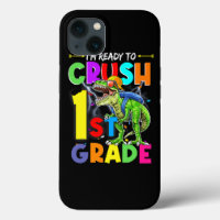 T Rex Dinosaurier ist bereit, die erste Stufe wied