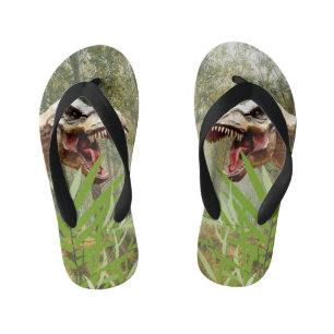 T-Rex Dinosaurier Kinder Flip Flops
