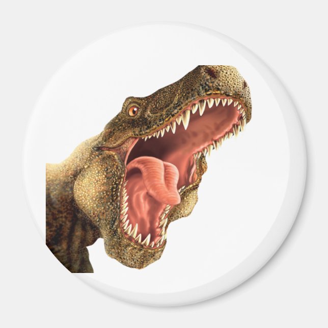 T-REX Dinosaurier-Lockermagnete, Kühlschrank Magnet (Vorne)