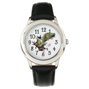T-Rex Dinosaurier-Uhr Armbanduhr