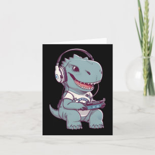T. Rex-Dinosaurier Video Game Gamer Pl Karte