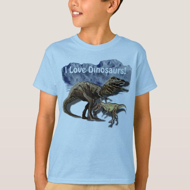 T-REX DINOSAURS T-Shirt Rex Shirt (Vorderseite)
