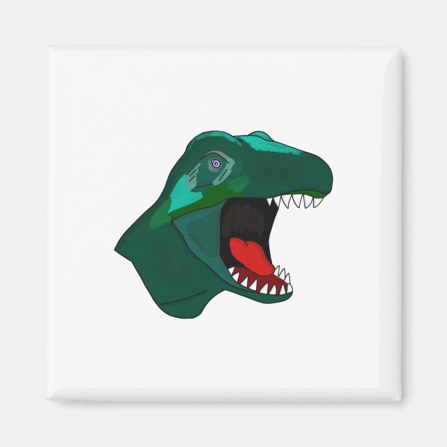 T Rex Dinossaur Magnet (Vorne)
