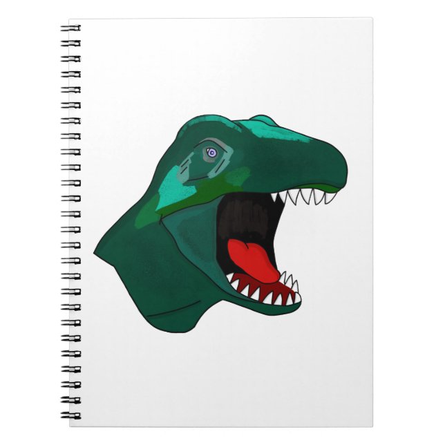 T Rex Dinossaur Notizblock (Vorderseite)