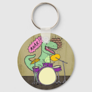 T Rex Drums Schlüsselanhänger