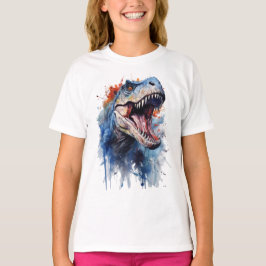 T-Rex en Fiesta de Colores T-Shirt