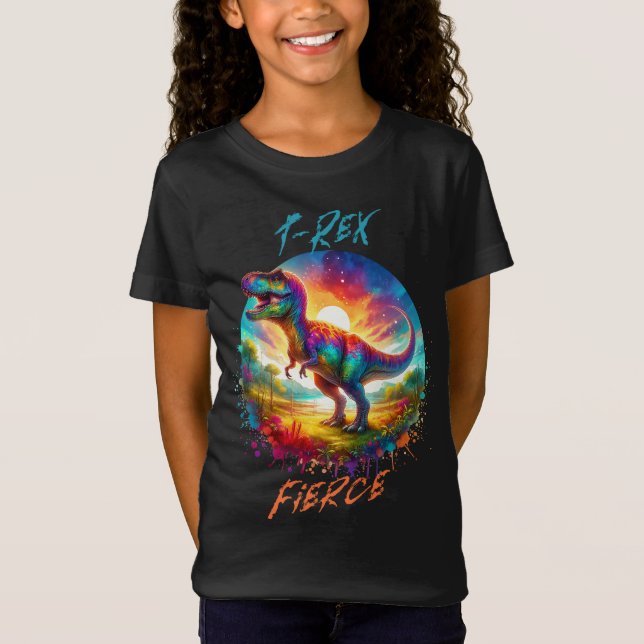 T-Rex Fierce T-Shirt (Vorderseite)