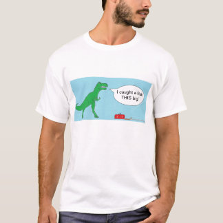 T-Rex Fischen T-Shirt