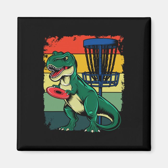 T-Rex-Frisbee-Dinosaurier-Freizeitwerfer Dino Di Magnet (Vorne)