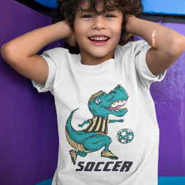 T-Rex Fußball-Spielsport T-Shirt