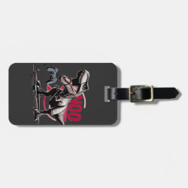 T-Rex Gamer Rage No More Design Gepäckanhänger