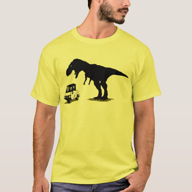 t-rex gegen metermaid T-Shirt (Vorderseite)