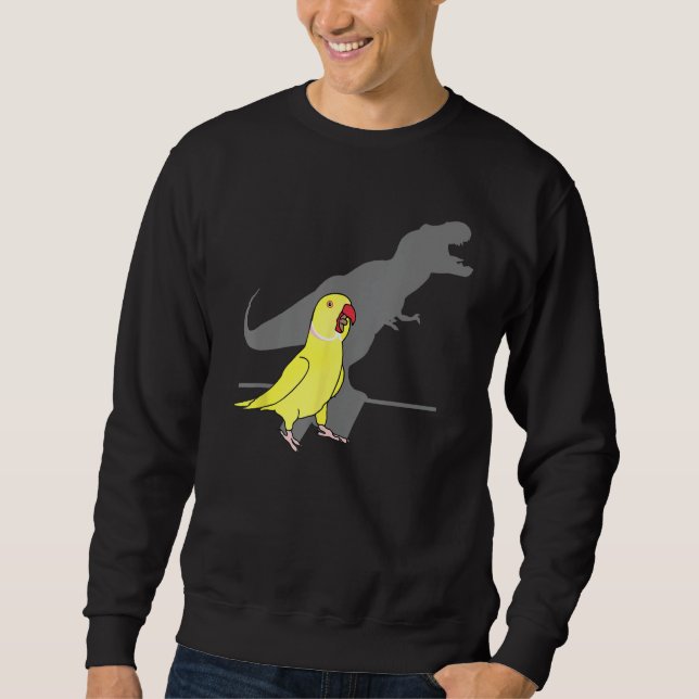 T-rex Gelber Indischer Ringhals, Birbmemes Schreck Sweatshirt (Vorderseite)