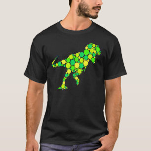 T Rex gepunktet Internationaler Punktetag T-Shirt