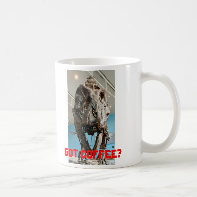 T-Rex, got Kaffee? - Tasse (Rechts)