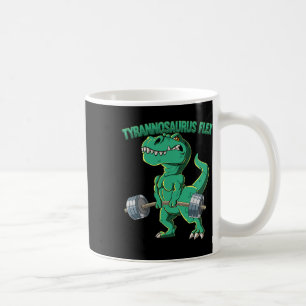 T-rex Gym Bodybuilding Tyrannosaurus Flex Kaffeetasse