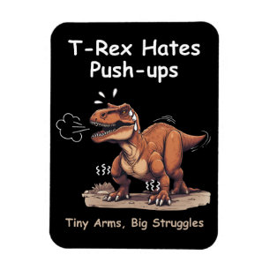 T-Rex hasst Anstoß: Kleine Waffen, große Kämpfe Magnet
