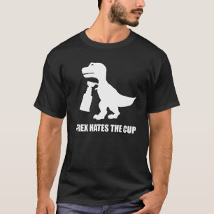 T-Rex hasst den Schalen-Dunkelheits-T - Shirt
