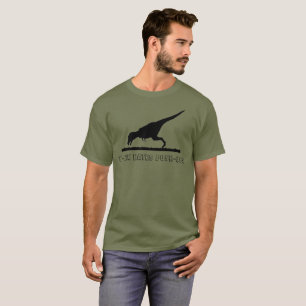 T-Rex hasst Stoß-UPS T-Shirt