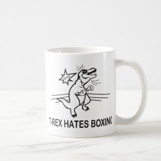 T Rex Hates Boxing Tasse
